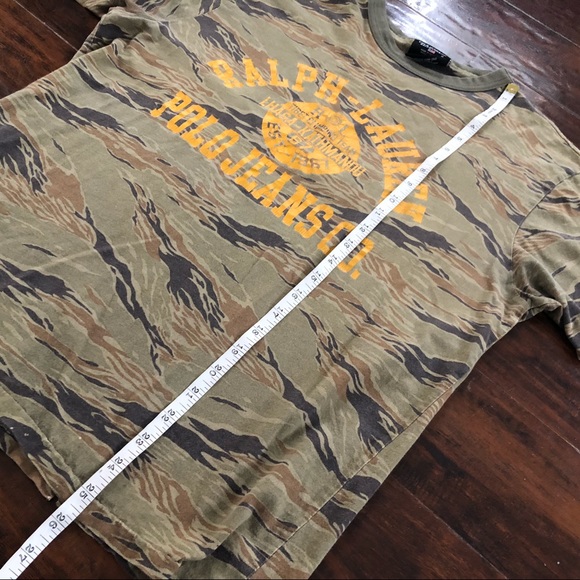 Vintage Ralph Lauren Single Stitch Cammo Shirt {M} - Picture 6 of 8